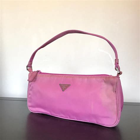 pink prada baguette bag|Prada outlet shoulder bags.